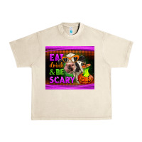 Sandshell eat drink and be scary cow Urban Heavy Tee - LillyAllenDesigns