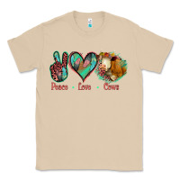 Mushroom Peace Love Cows Classic Tee - Jasminsmagicworld