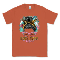 Copper nail tech life messy bun Classic Tee - BarkalooDesign