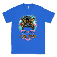 True Royal nail tech life messy bun Classic Tee - BarkalooDesign