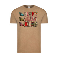 Vintage Coffee be merry be jolly be kind Vintage Tee - SublimationCraftShop