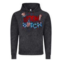 Vintage Black boom bitch 4th of july Vintage Hoodie - BarkalooDesign