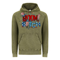 Vintage Olive boom bitch 4th of july Vintage Hoodie - BarkalooDesign