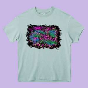 Halloween Background Heavy Core Tee Designed By Ranaportraitstore