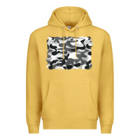 Antique Gold black and white camouflage Premium Hoodie - BarkalooDesign