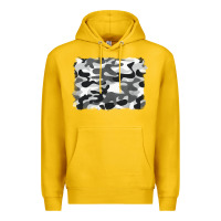 Lemon black and white camouflage Premium Hoodie - BarkalooDesign