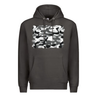 Smoke black and white camouflage Premium Hoodie - BarkalooDesign