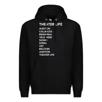 Black theater life funny Premium Hoodie - DesigneFamous