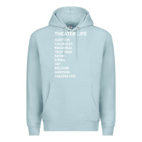 Blue Mist theater life funny Premium Hoodie - DesigneFamous