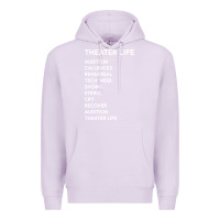 Lilac theater life funny Premium Hoodie - DesigneFamous