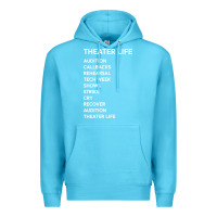 Ocean Blue theater life funny Premium Hoodie - DesigneFamous