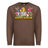 Chestnut happy easter gnomies Premium Sweatshirt - chombo