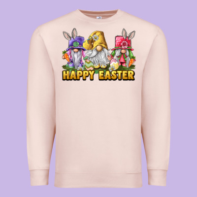 Happy Easter Gnomies Premium Sweatshirt Designed By Chombo