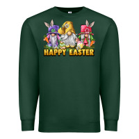 Sports Green happy easter gnomies Premium Sweatshirt - chombo