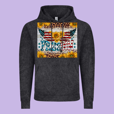 Freedom 4th Of July Vintage Hoodie Designed By Barkaloodesign
