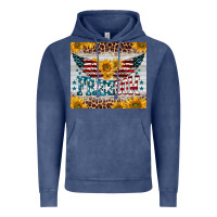 Vintage Denim freedom 4th of july Vintage Hoodie - BarkalooDesign
