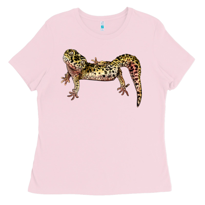 Gecko Lizard Illustrations Ladies Tee by LillyAllenDesigns | Teevron