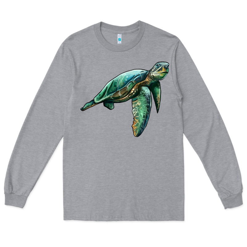 Sea Turtle Long Sleeve Tee by Artiststas | Teevron