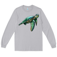 Moon Dust sea turtle Long Sleeve Tee - Artiststas