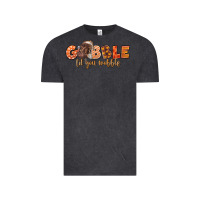 Vintage Black Gobble Gobble Til You Wobble Vintage Tee - LillyAllenDesigns