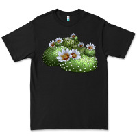 Black Blossfeldia Cactus Premium Tee - LillyAllenDesigns