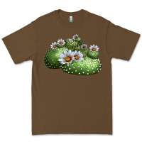 Cacao Blossfeldia Cactus Premium Tee - LillyAllenDesigns