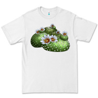 White Blossfeldia Cactus Premium Tee - LillyAllenDesigns