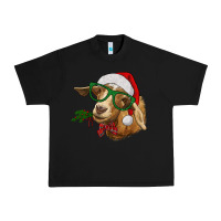 Black christmas goat Urban Heavy Tee - RanaPortraitStore