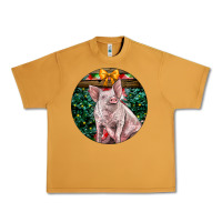 Peanut Butter christmas pig Urban Heavy Tee - LillyAllenDesigns