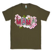 Army Green Mother's Day mama Classic Tee - FaDigitalArtStudio