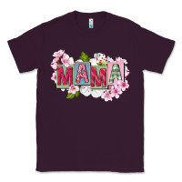 Plum Mother's Day mama Classic Tee - FaDigitalArtStudio