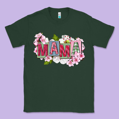 Mother's Day Mama Classic Tee Designed By Fadigitalartstudio