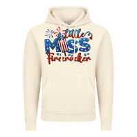 Vintage Artic little miss firecracker 4th of july Vintage Hoodie - BarkalooDesign