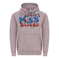 Vintage Zinc little miss firecracker 4th of july Vintage Hoodie - BarkalooDesign