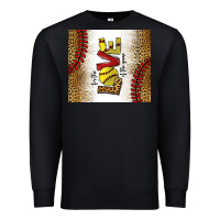 Black for the love of the game softball Premium Sweatshirt - chombo