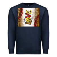 Navy for the love of the game softball Premium Sweatshirt - chombo