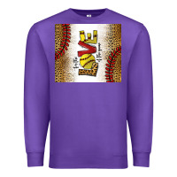 Purple for the love of the game softball Premium Sweatshirt - chombo