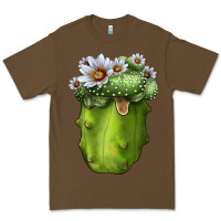 Cacao Blossfeldia Cactus Premium Tee - LillyAllenDesigns