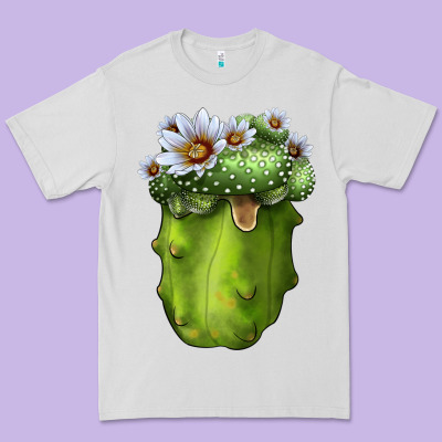 Blossfeldia Cactus Premium Tee Designed By Lillyallendesigns