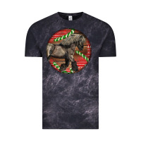 Cloud Black Belgian Horse Christmas Vintage Tee - LillyAllenDesigns