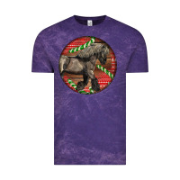 Cloud Purple Belgian Horse Christmas Vintage Tee - LillyAllenDesigns