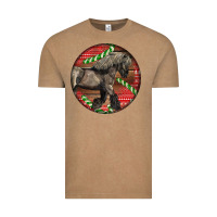 Vintage Coffee Belgian Horse Christmas Vintage Tee - LillyAllenDesigns