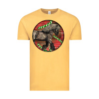 Vintage Mustard Belgian Horse Christmas Vintage Tee - LillyAllenDesigns