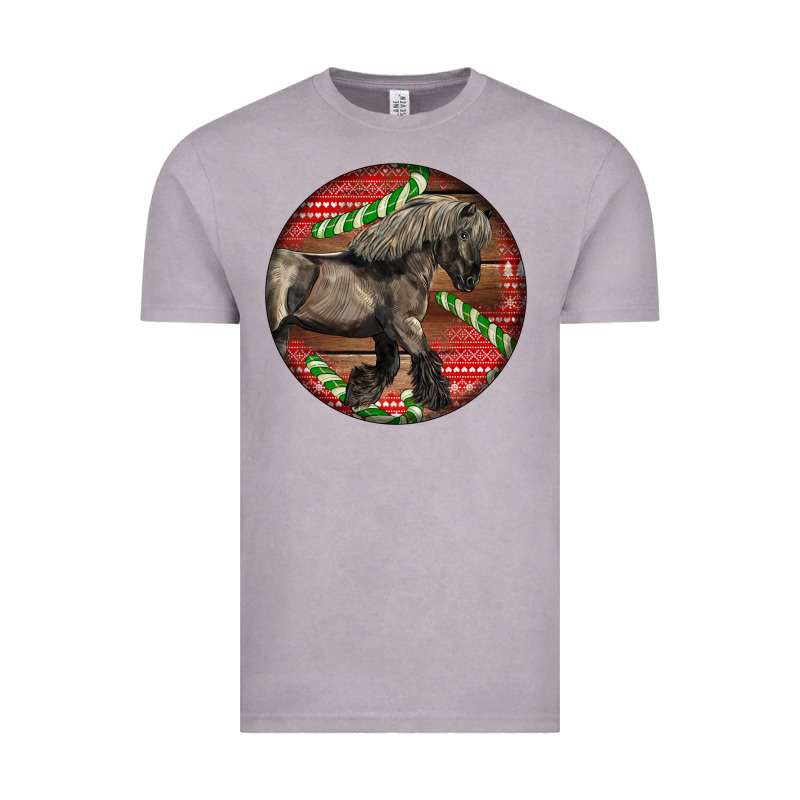 Belgian Horse Christmas Vintage Tee by LillyAllenDesigns | Teevron