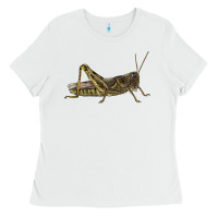 White Grasshopper Ladies Tee - LillyAllenDesigns