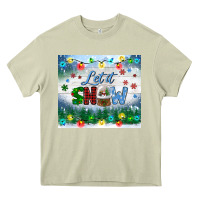 Mossy let it snow tumbler Heavy Core Tee - BundleAndBundleShop