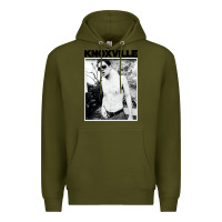 Army Green johnny knoxville Premium Hoodie - DesigneFamous