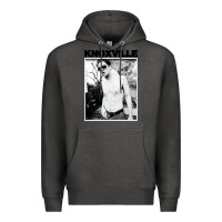 Charcoal Heather johnny knoxville Premium Hoodie - DesigneFamous