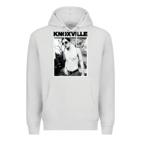 Dove Grey johnny knoxville Premium Hoodie - DesigneFamous