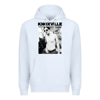 White johnny knoxville Premium Hoodie - DesigneFamous